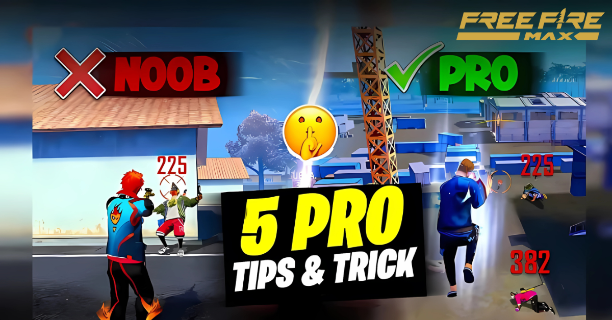 FREE FIRE TOP 5 PRO TIPS AND TRICKS AND TRICKS TO DOMINATE IN 2025