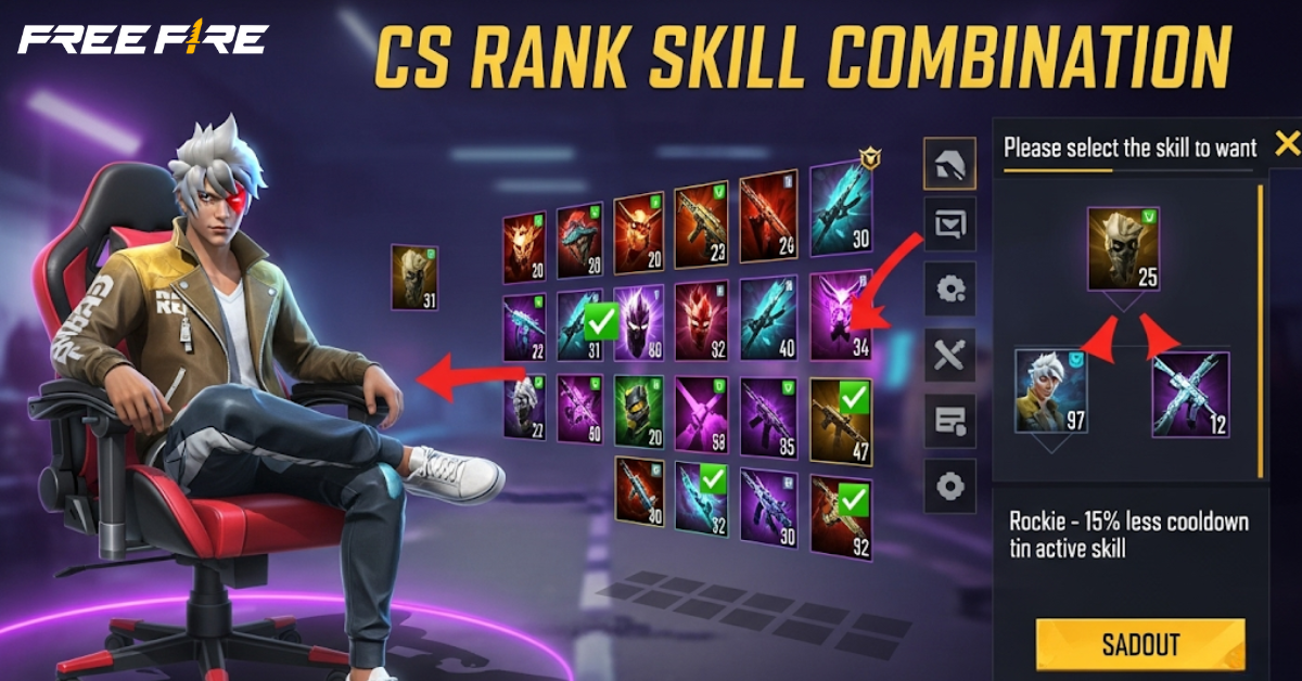 Free Fire CS Rank Best Character Skill – Top Picks for 2025