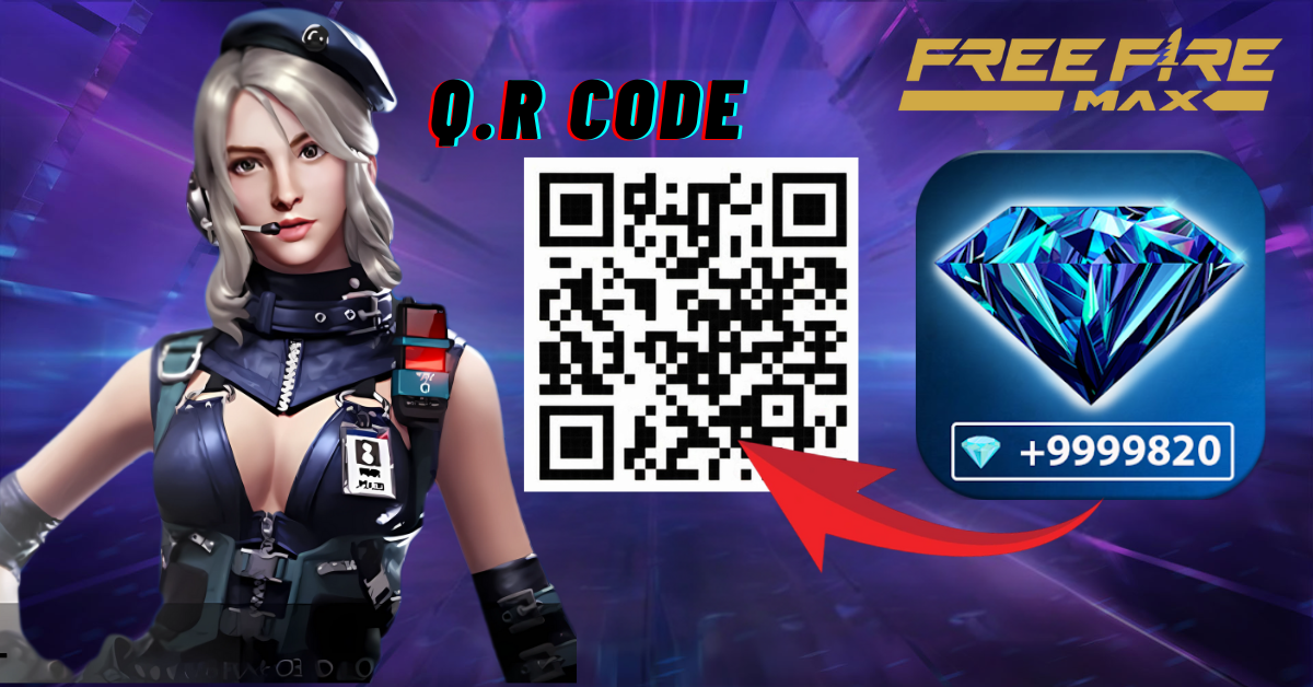 Free Fire Unlimited Diamond QR Code