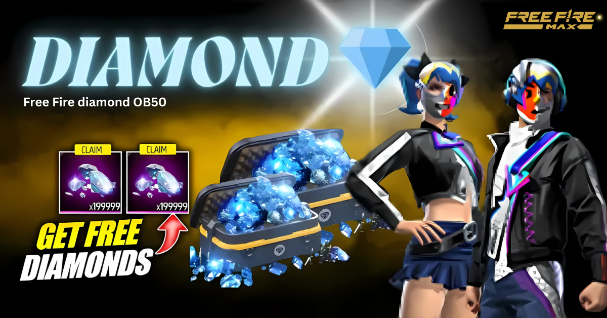Free Fire diamond OB50