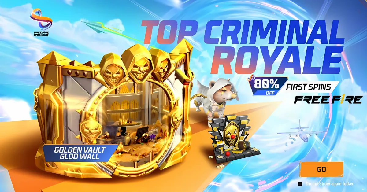 Top Criminal Royale Event in Free Fire India 2025:
