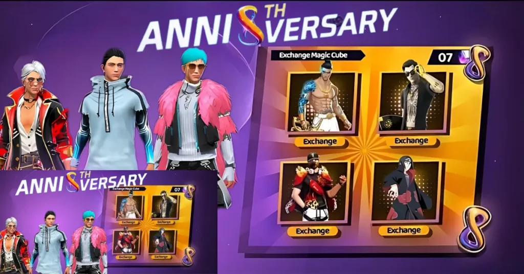 UID Free Fire Diamond Anniversary