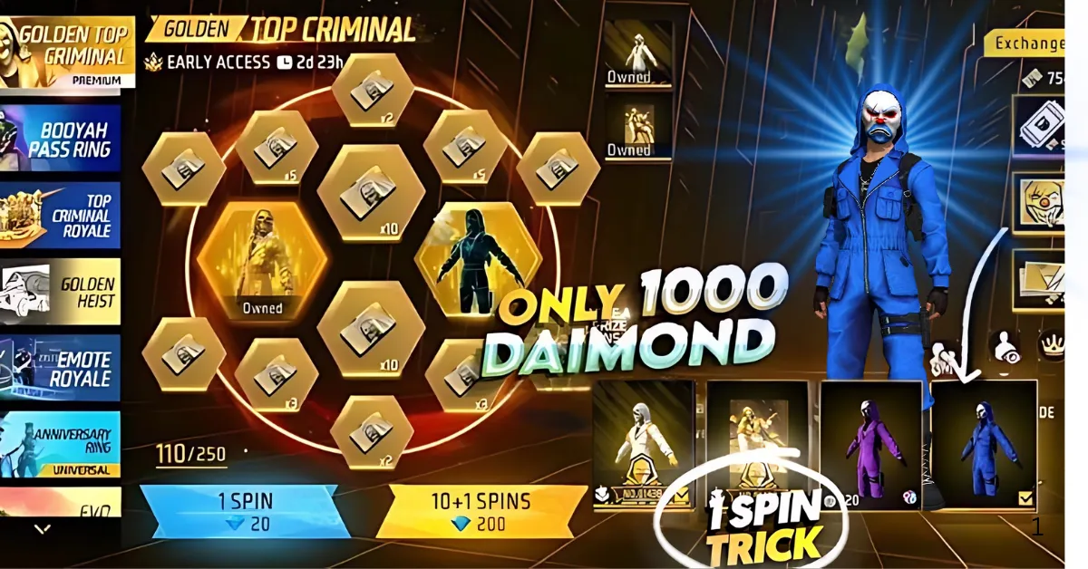 Criminal Bundle 1 Spin Trick