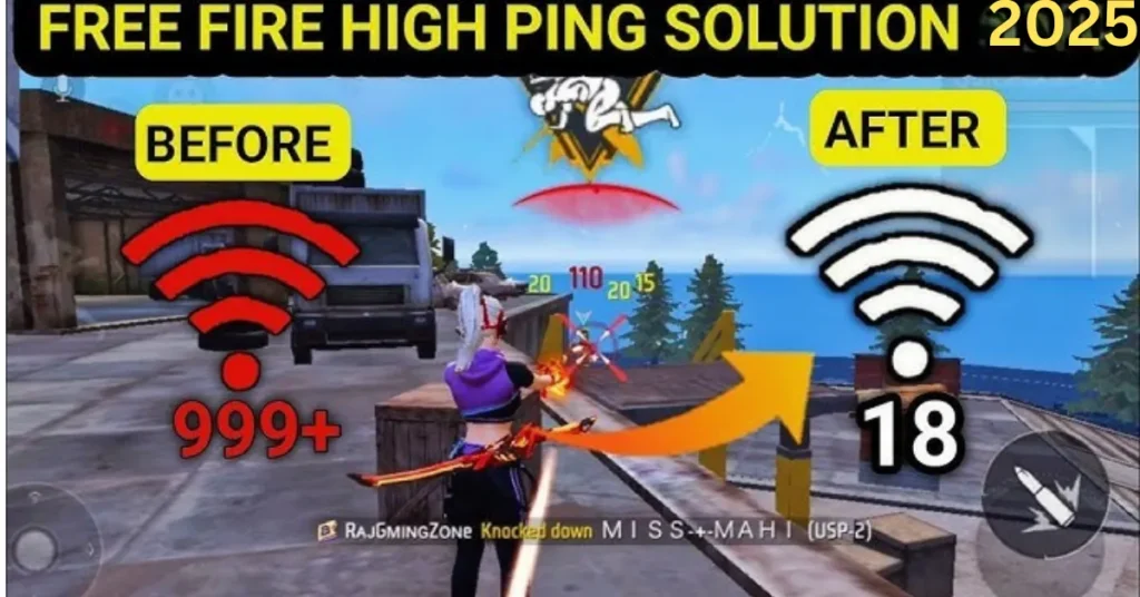 Free Fire High Ping