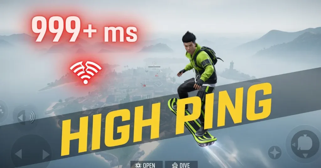 Free Fire High Ping