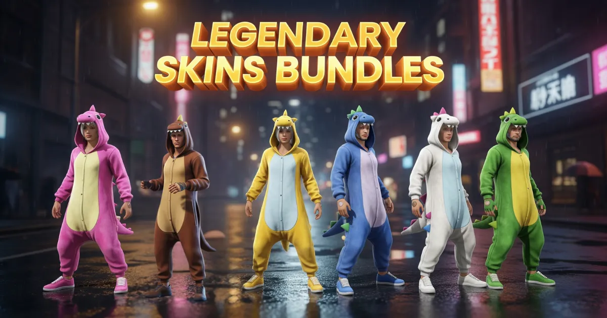 Free Fire legendary skins bundles