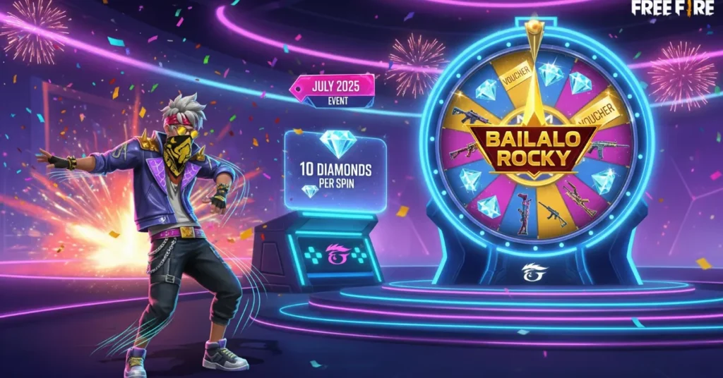 Bailalo Rocky Emote Faded Wheel Event