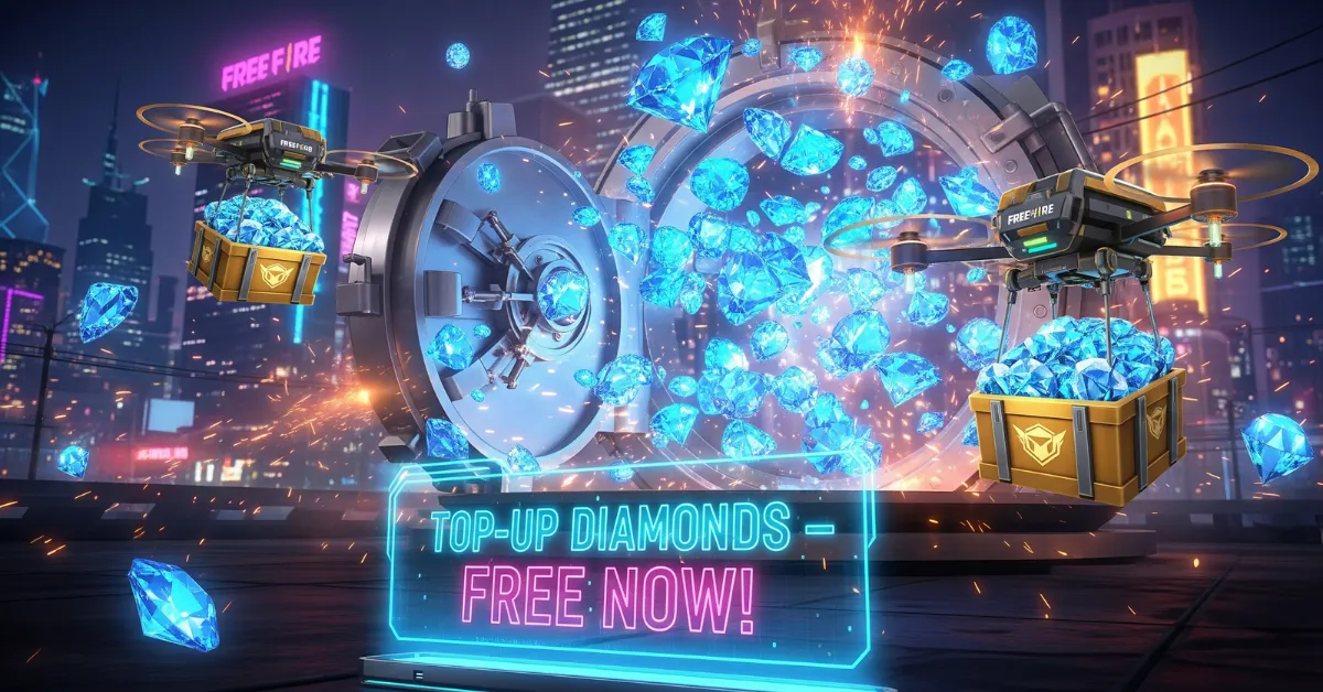 Garena Free Fire Top-Up Diamonds Free