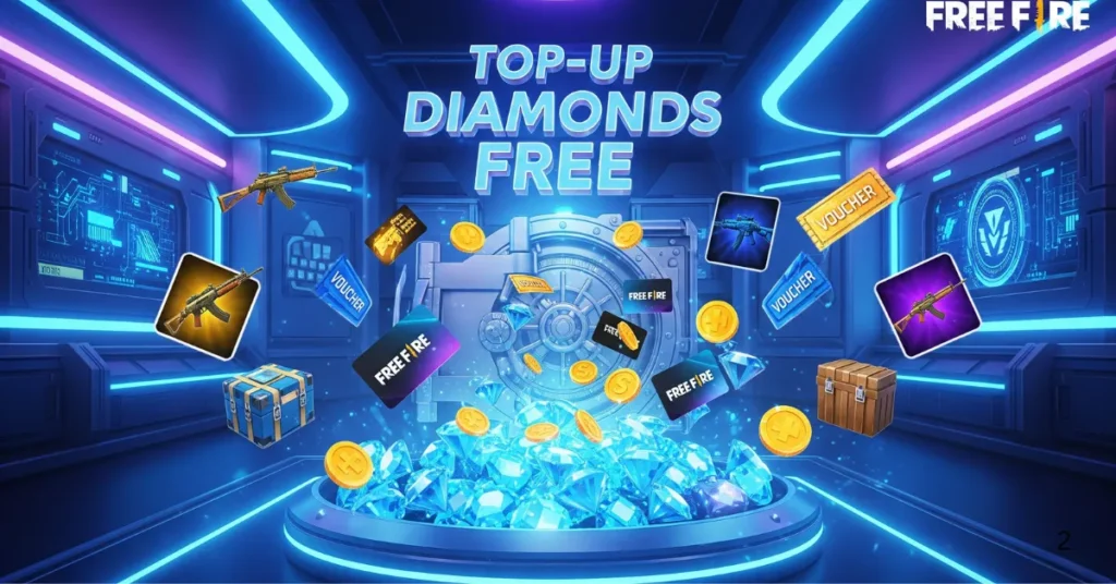 Garena Free Fire Top-Up Diamonds Free