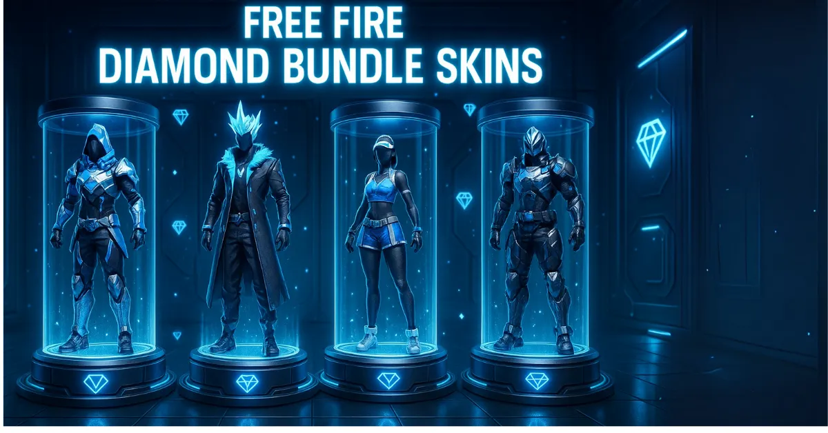 Free Fire diamond bundle skins