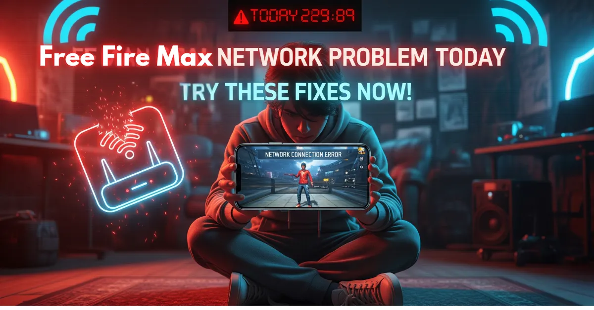 Free Fire Max Network Problem Today