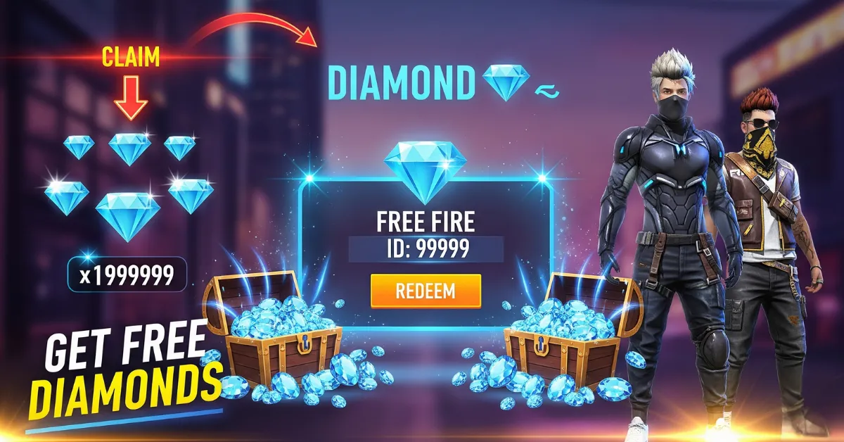 Free Fire free diamond UID 99999