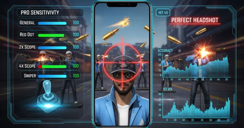 Free Fire Headshot Settings