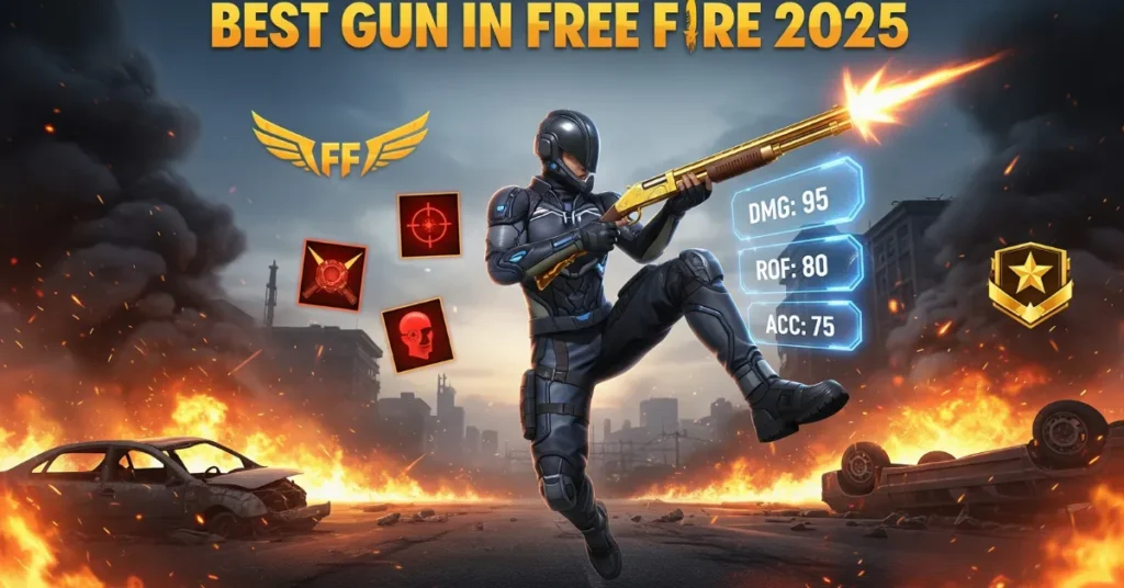 Best Gun in Free Fire