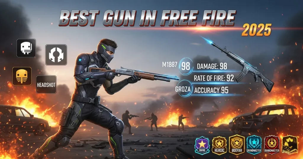 Best Gun in Free Fire