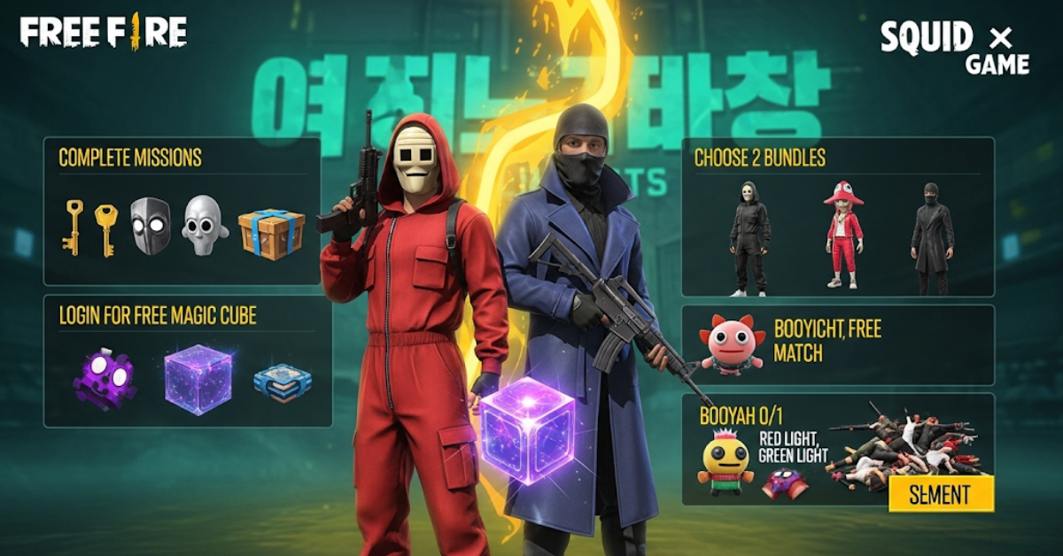 Squid Game Ring Event in Free Fire: Everything You Need to Know