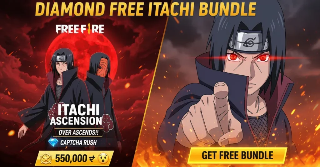 Free Fire Itachi Bundle Free Link