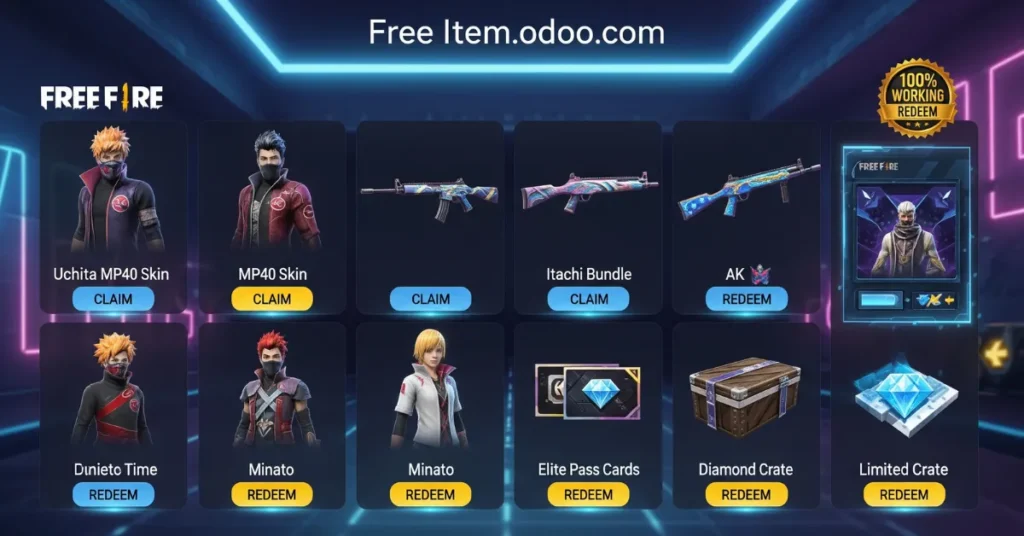Free Fire Item.odoo.com