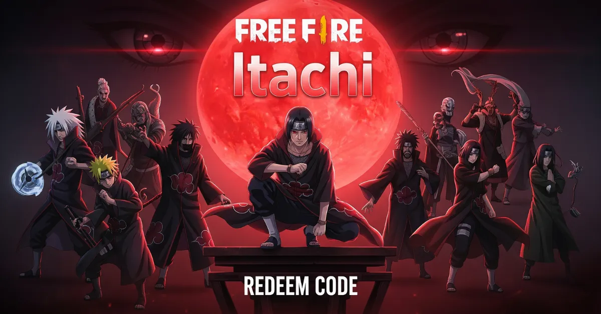 Free Fire Itachi Bundle Redeem Code