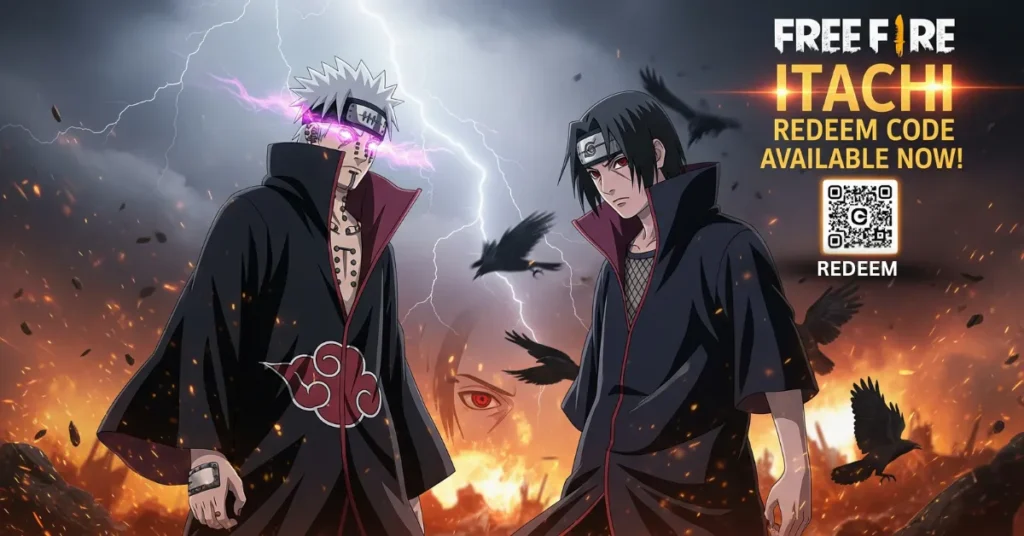 Free Fire Itachi Bundle Redeem Code