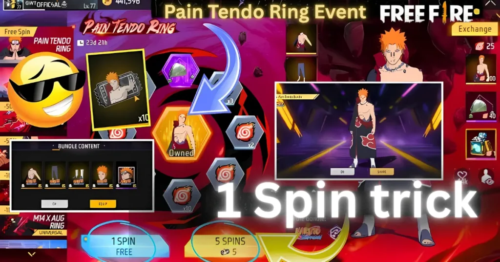Pain Tendo Ring Event One Spin Trick