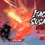 Itachi Skydiving in Free Fire