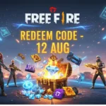 Free Fire Redeem Code 12 Aug