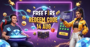 Free Fire Redeem Code 14 AUG