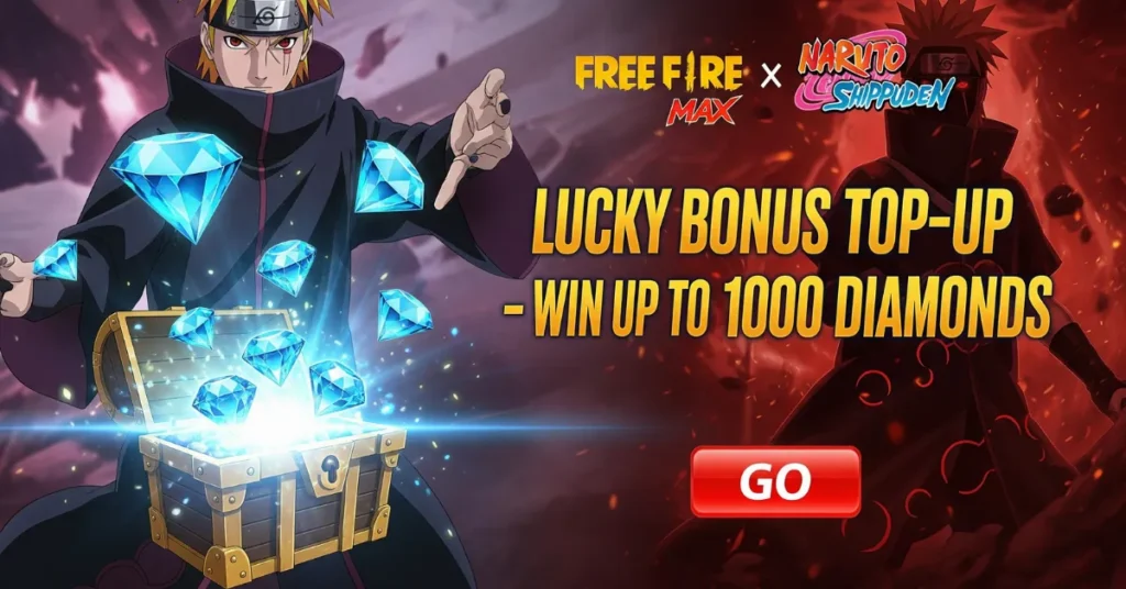 Lucky Bonus Top-Up Event in Free Fire