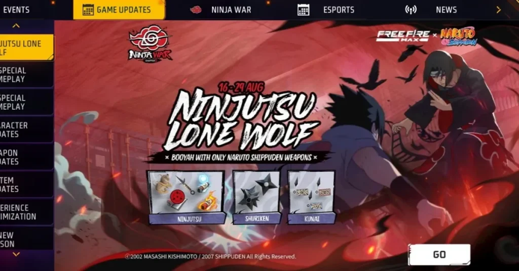 Ninjutsu Lone Wolf 
