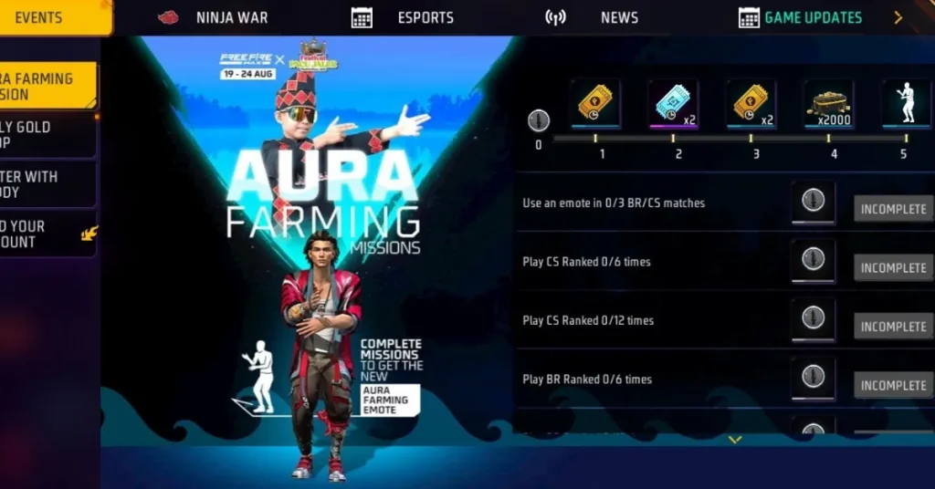 Free Aura Farming Emote