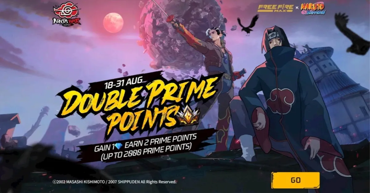 Double Prime Points Free Fire