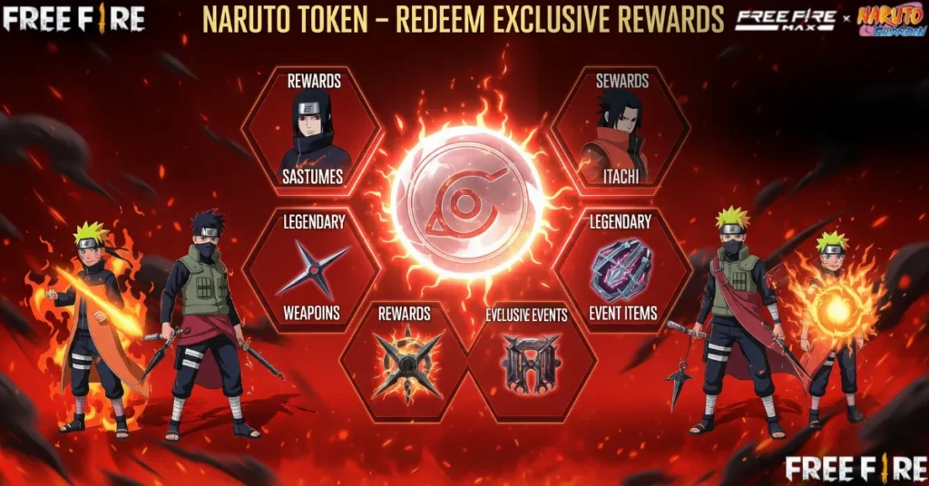 Naruto Token in Free Fire