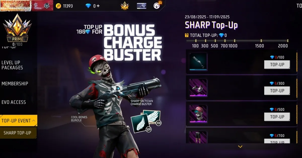 Sharp Top-Up Free Fire