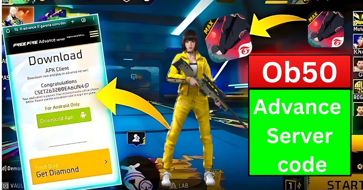 Free Fire Advance Server Code