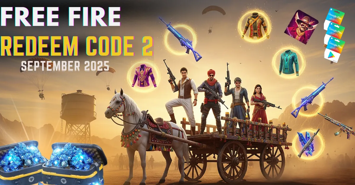 Free Fire Redeem Code 2 September 2025