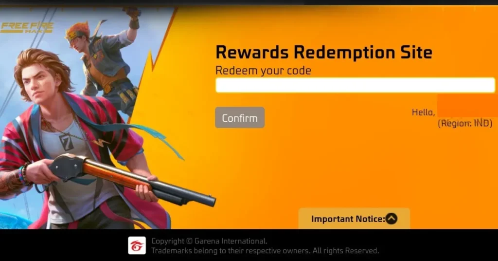 Free Fire Redeem Code 4 September 2025