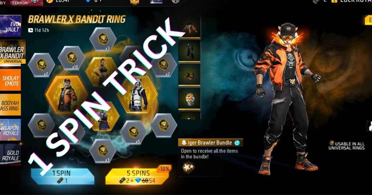 Tiger Brawler Bundle in 1 Spin