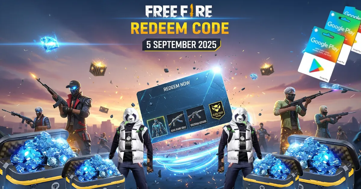 Free Fire Redeem Code 5 September 2025