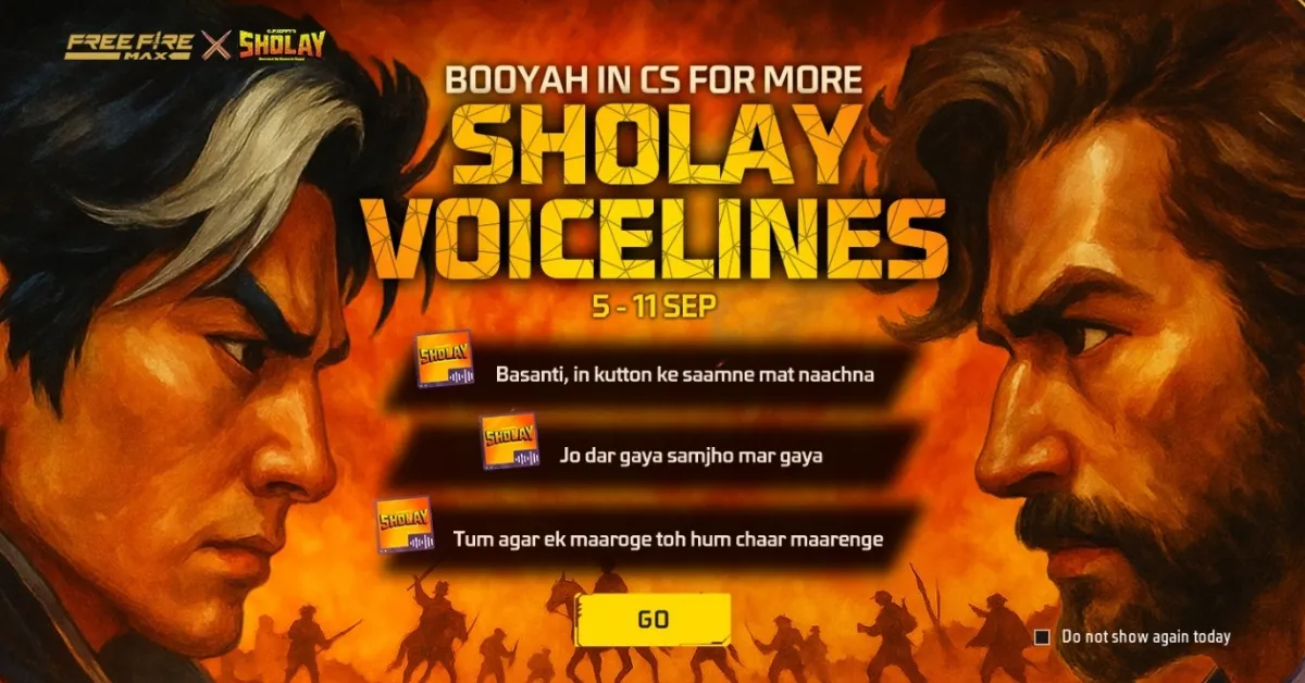 BOOYAH IN CS FOR MORE SHOLAY VOICELINES