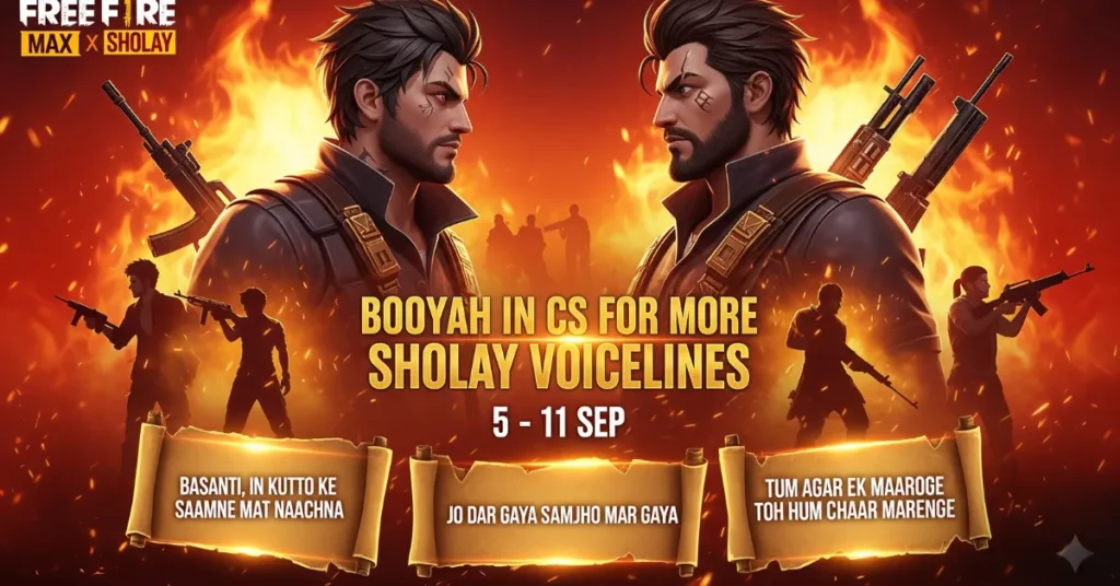 BOOYAH IN CS FOR MORE SHOLAY VOICELINES
