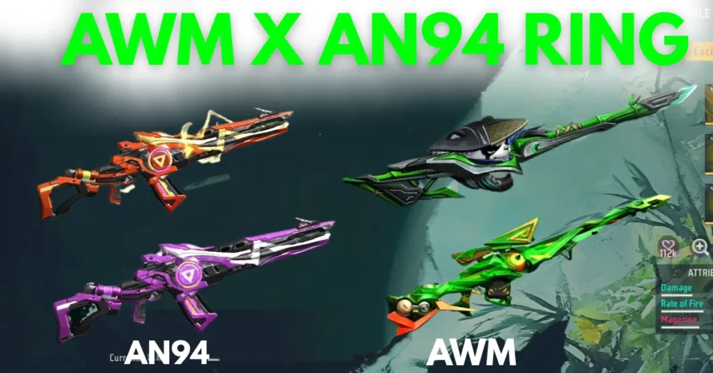 AWM X AN94 Ring in Free Fire