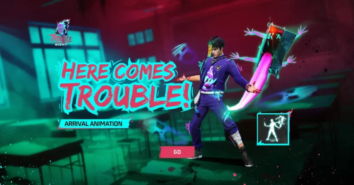 Here Comes Trouble Arrival Animation