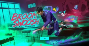 Broom Swoosh New Travel Emote