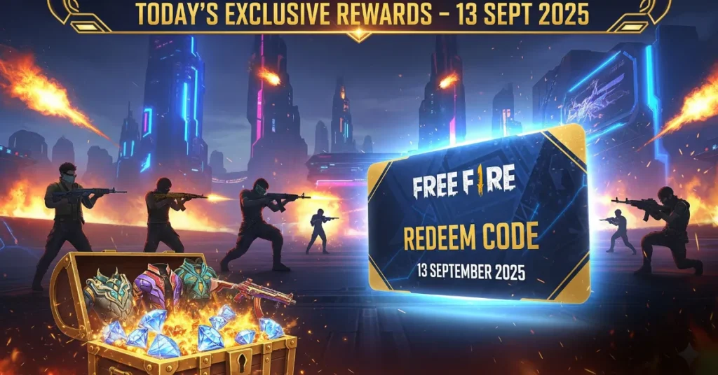 Free Fire Redeem Code 13 September 2025