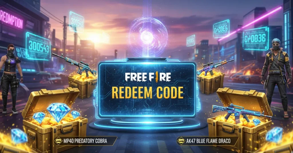 Free Fire Redeem Code 3 October 2025