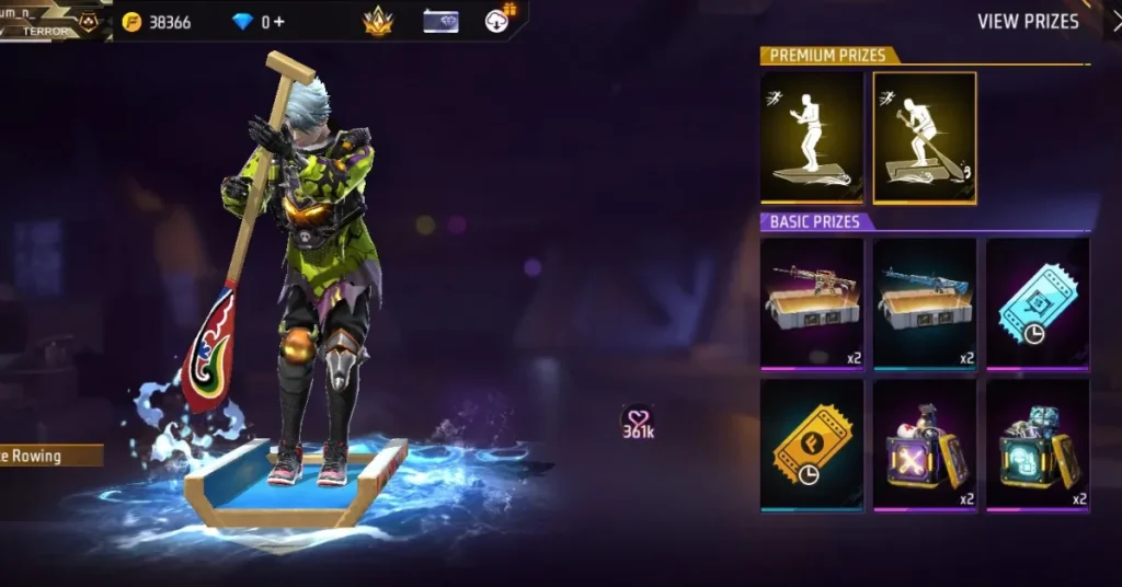 Rowing Remote Step Up Event