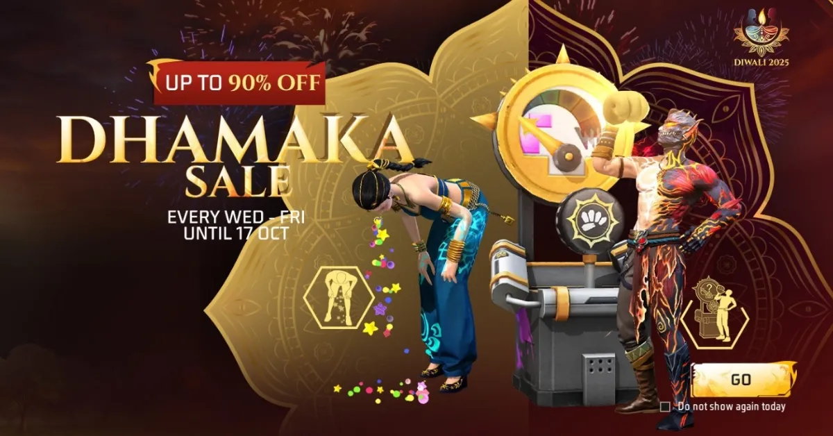 Dhamaka Sale in Free Fire