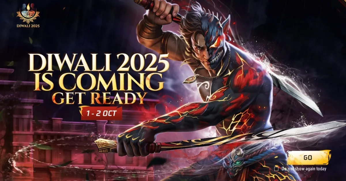 Diwali 2025 is Coming Get Ready Free Fire