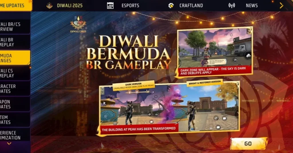 Bermuda Changes in Diwali 